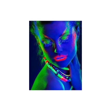 Pintura Maquillaje Neon Lavable Al Agua Para Fiestas