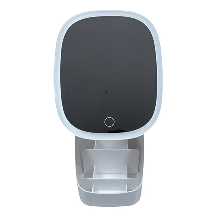 Espejo Con Luzled Y  Organizador Tactil V