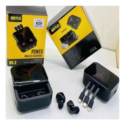 Auriculares Inalámbricos Con Bluetooth 5.3 Y Powerbank X