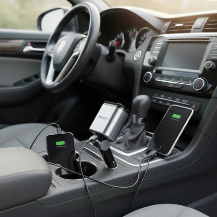 Cargador De Celular Para  Auto Premiun Treqa 120w B