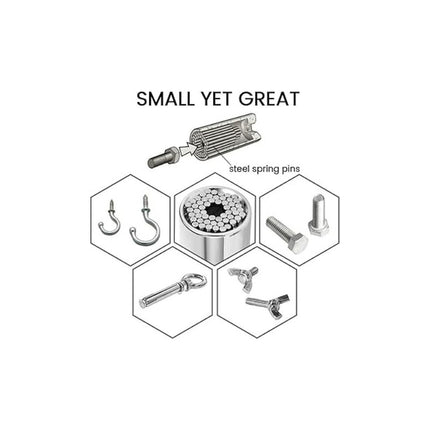 Juego De Llave Adaptadora Universales De 3/8 Pulgadas