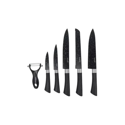 Set 6 Cuchillos Antiadherente - Zepter Internacional - Chef Negro