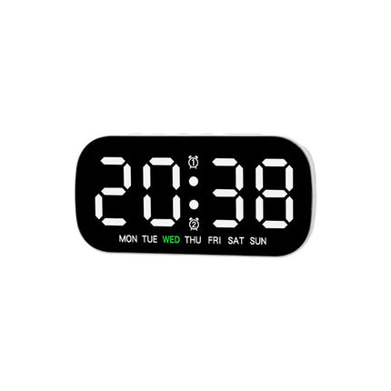 Reloj Digital Rectangular Mediano Lh-4648 Negro