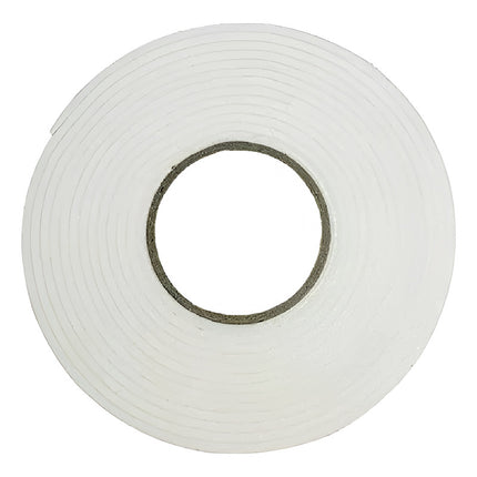 Cinta Doble Faz, 2.5mm Rollo  Blanco