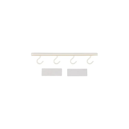 Ganchos De 4 Unidades  Extensible  De Plastico  V