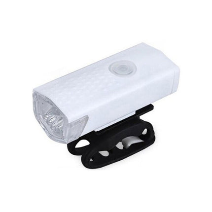 Luz Led Bicicleta Delantera  A Pila Gran Potencia