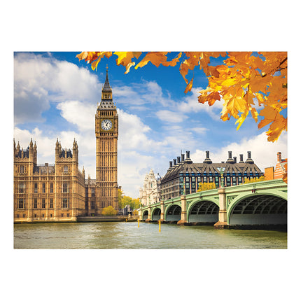 Puzzle De Cartón, 500 Piezas, Londres, En Caja