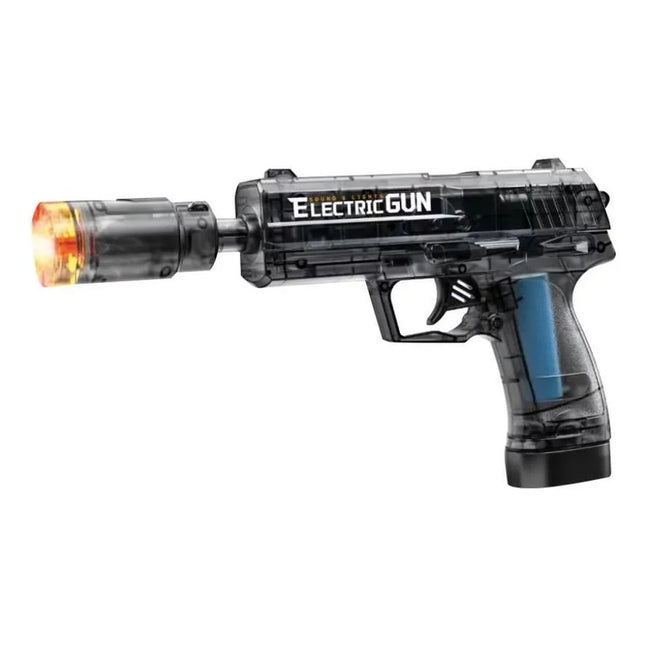 Pistola De Agua Recargable Con Luz Led Y Sonido Byy005 V