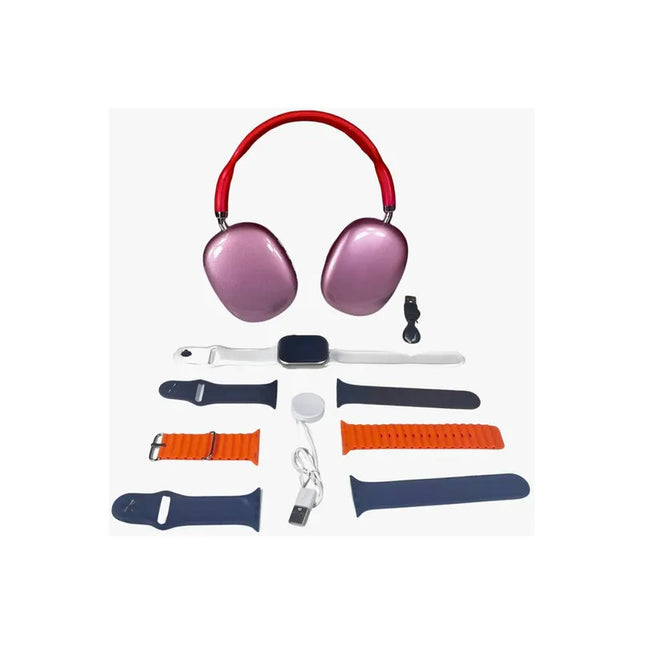 Smartwatch Set Auriculares + Reloj Digital V