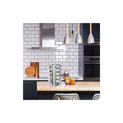 Especiero Giratorio Metal Base  C/20 Frasco De Vidrio