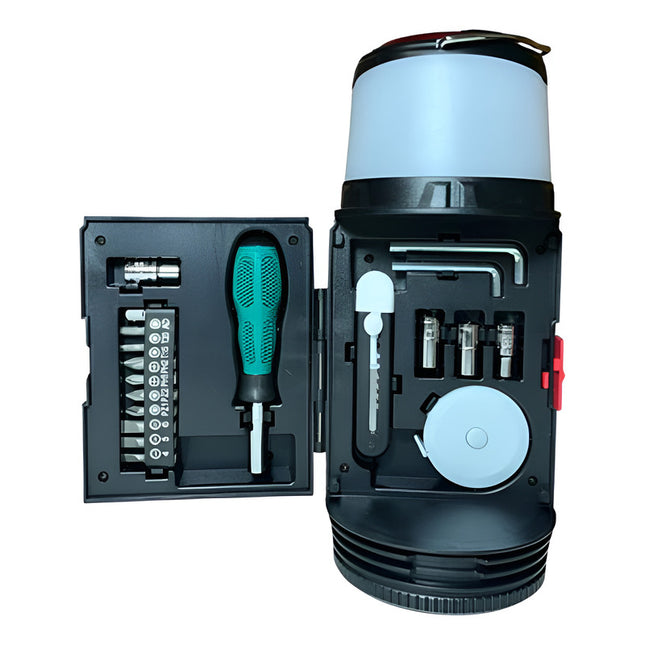 Linterna Baliza  Kit Herramienta Luz + Baliza + Herramientas B B