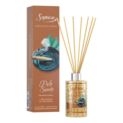 Aromatizante Saphirus Difusor Aromatico Palo Santo 125 Ml
