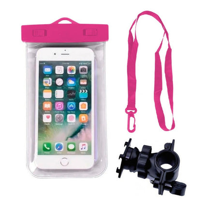 Estuche Waterproof P/celular Y Soporte Bici