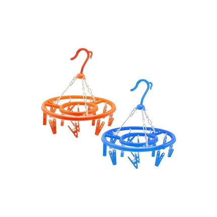 Tendedero Ropa Circular 8 Palillos 25cm Diametro Varios