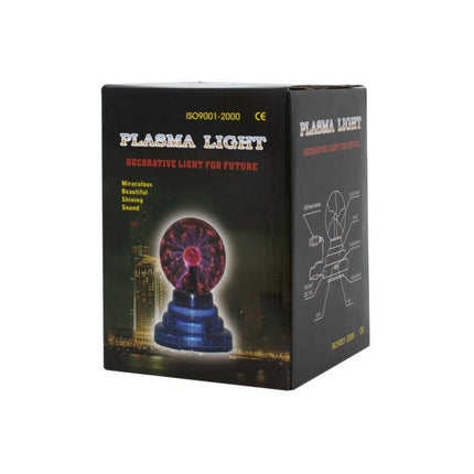 Lampara Magica Plasma Bola Decorativa Negro