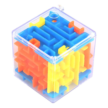 Cubo Magico De Laberinto 3d Colorido X