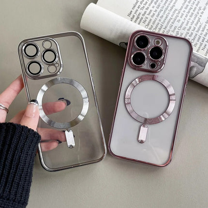 Case Con Magsafe Compatible Con iPhone 11-12-13-14-pro Varios Zow