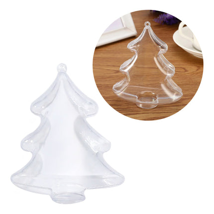 Adorno Navidad Transparente