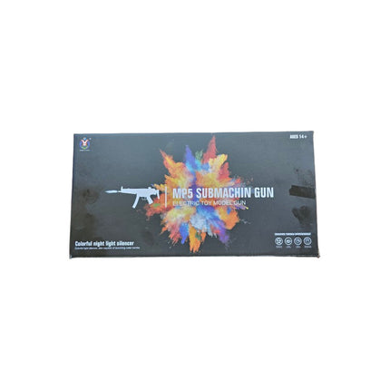 Pistola Metralleta Hidrogel Con Mira Laser Mp5 Varios