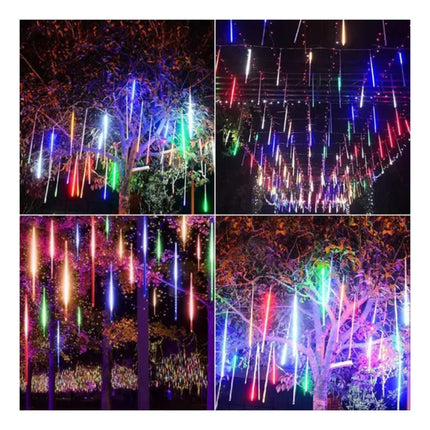 Guia De Luces Luvia De Colores Rgb X5 30cm Colores