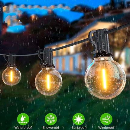 Guirnalda 25 Luces Led Calidas 7.5 Metros Jtfiest143 Cálida