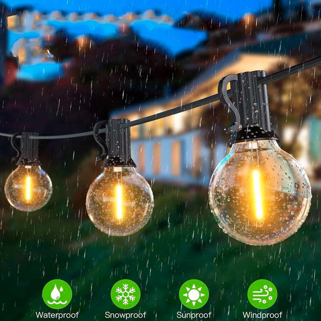Guirnalda 25 Luces Led Calidas 7.5 Metros Jtfiest143 Cálida