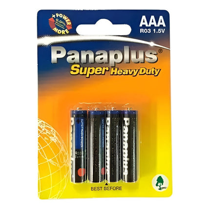 Pilas Blister 4 Pilas Comunes Aaa Panaplus
