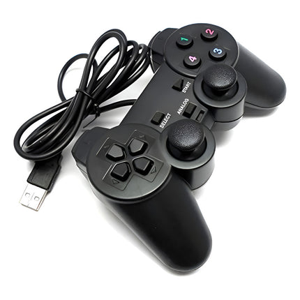 Joystick Para Pc Usb Analogo En Blister Usb  Negro
