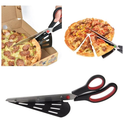 Cortador Para Pizza Tijera Corta Pizza Acero Inoxidable