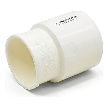 Buje Reduccion 50x40 Blanco De Pvc Krona K-592 Pack X2