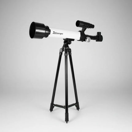 Telescopio Astronómico 60x Con Trípode Sp38976 Blanco