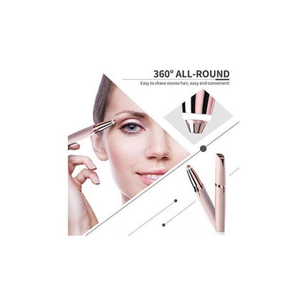 Depilador Recortador Portable Vello Cejas Nasal Sin Dolor  Negro