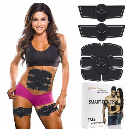 Parches Electroestimulador Completo: Abdomen, Brazos/piernas