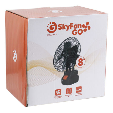 Ventilador Portatil Inal Goldtech Recargable