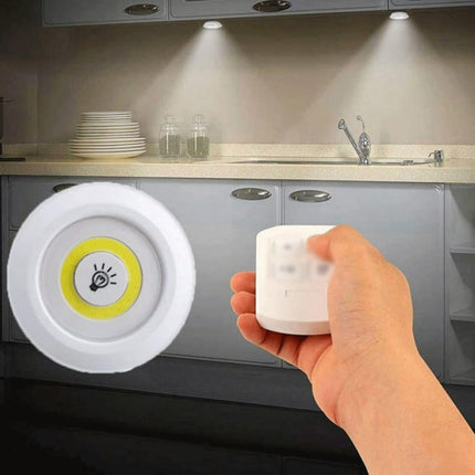 Luz Led Con Control Remoto 1 Y 1 Control Blanco Blanco