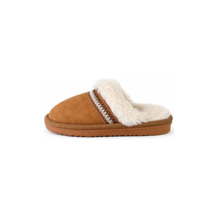 Pantuflas Forradas  Camel  Cgs00729/30/31 Camel Forrada 39
