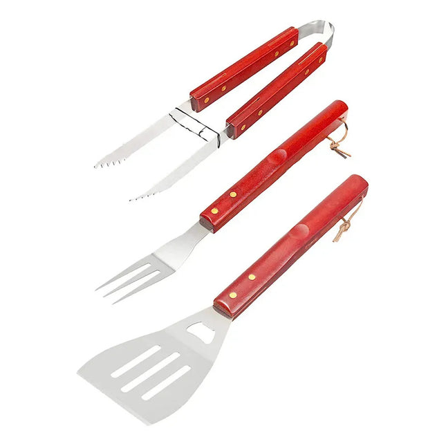 Set Completo De Asador 7 Piezas Con Delantal Y Utensilios