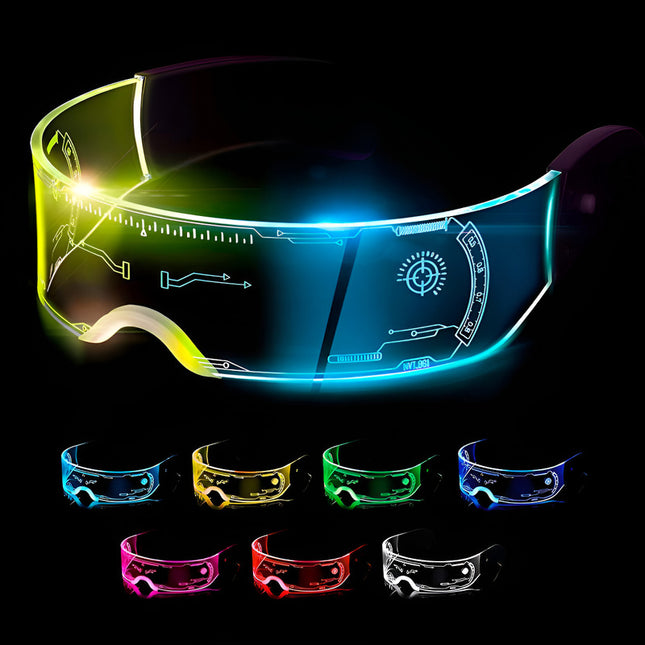 Lentes Gafas Con Luz Led Para Fietas (jtled016) V