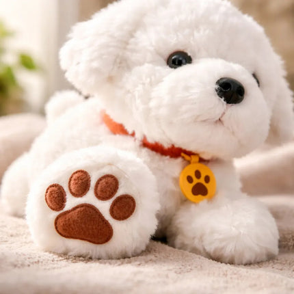 Perro De Peluche Interactivo 25x26cm. Blanco Ty364970 Blanco