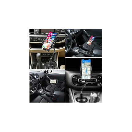 Soporte Celular Para Auto Brazo Que Se Monta En Posa Vaso