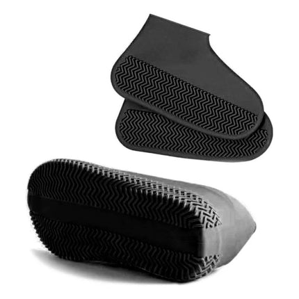 Zapatones Silicona Cubre Calzado M 35-39 Negro 35-39