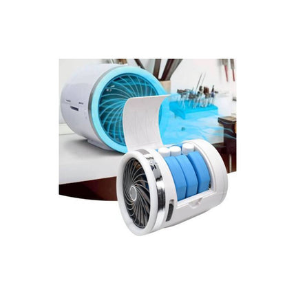 Ventilador Mini Enfriador De Aire Portátil Con Luces V