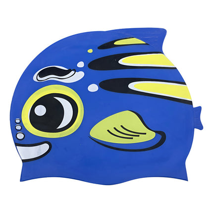 Gorra De Silicona De Baño Piscina Deporte Modelos Infantiles Varios Liso Único