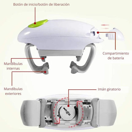 Abridor Automatico De Frascos A Rosca Blanco
