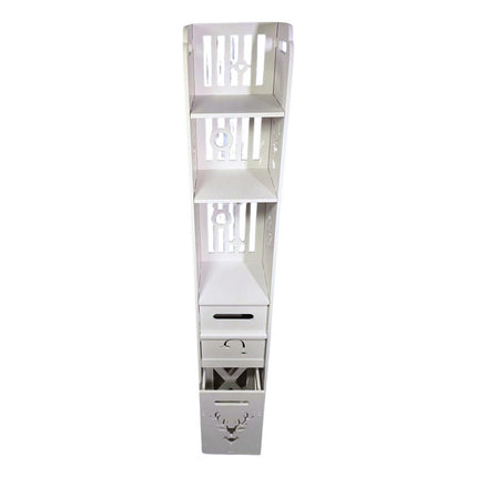 Organizador De Baño Mueble Madera Zy8059-20 V