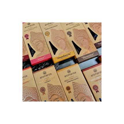 Mini Tibetano  Aromanza Sahumerio Incienso X8 V