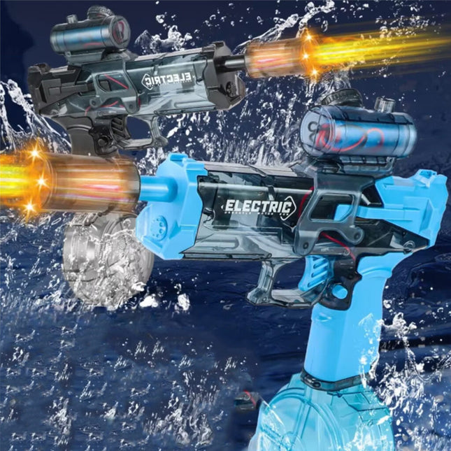 Pistola De Agua A Batería Con Luz C