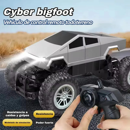 Auto Camioneta A Control Remoto Todo Terreno Gris Oscuro
