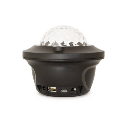 Mini Proyector De Estrellas C/ Control Negro
