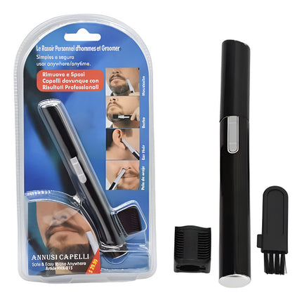 Rasuradora Portátil Para Cejas Y Barba 13cm X